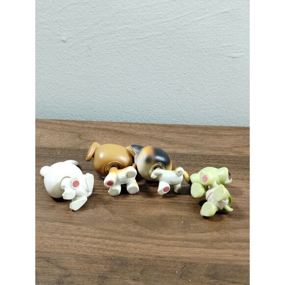 Hasbro Littlest Pet Shop LPS Lot Of 4 Animals Cat Dog Turtle Bunny Rabbit - Picture 7 of 7